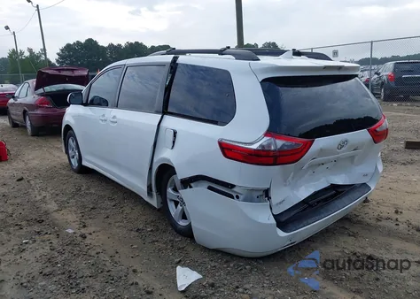 2020 Toyota Sienna Le из США, поврежденный, VIN 5TDKZ3DCXLS069364